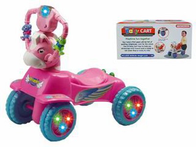 SLIDE BABY CAR W/LIGHT&MUSIC,