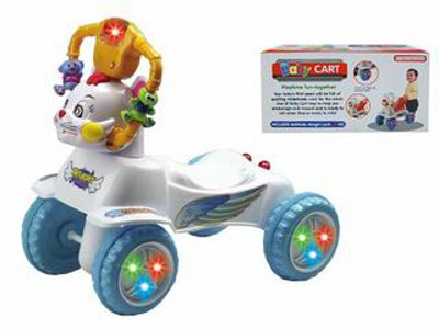 SLIDE BABY CAR W/LIGHT&MUSIC,