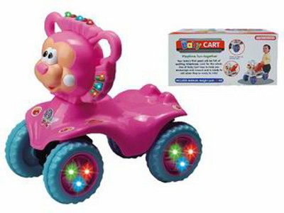 SLIDE BABY CAR W/LIGHT&MUSIC,