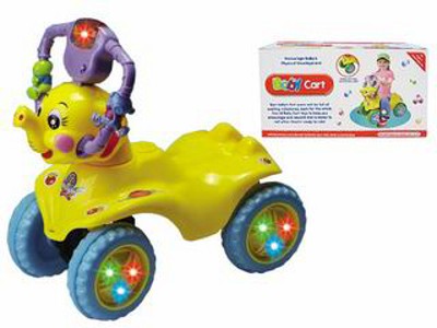 SLIDE BABY CAR W/LIGHT&MUSIC,