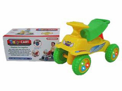 SLIDE BABY CAR W/LIGHT&MUSIC,