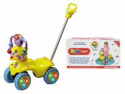SLIDE BABY CAR W/LIGHT&MUSIC,