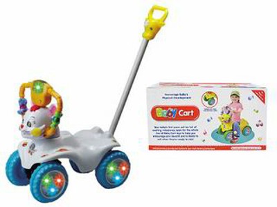 SLIDE BABY CAR W/LIGHT&MUSIC,