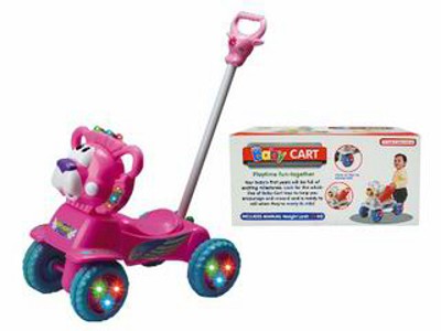 SLIDE BABY CAR W/LIGHT&MUSIC,