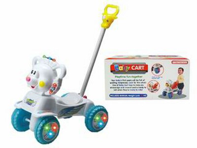SLIDE BABY CAR W/LIGHT&MUSIC,