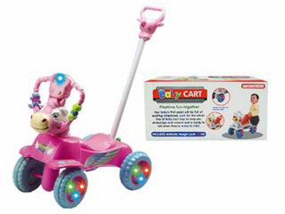 SLIDE BABY CAR W/LIGHT&MUSIC,