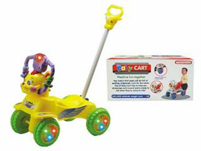 SLIDE BABY CAR W/LIGHT&MUSIC,