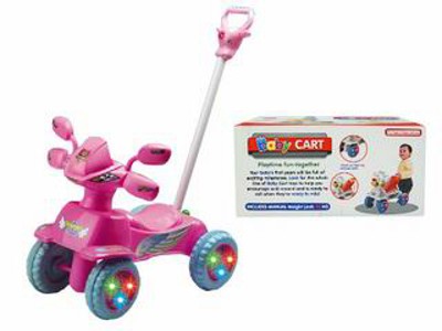 SLIDE BABY CAR W/LIGHT&MUSIC,