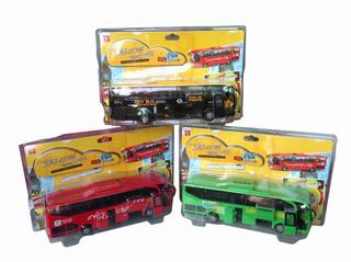 METAL PULL BACK BUS,