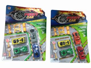 FREE WHEEL METAL CAR,