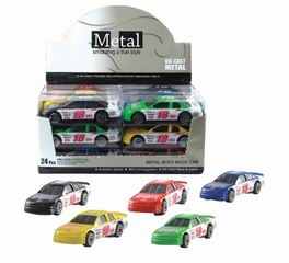 METAL SLIDE CAR （24PCS),
