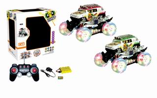 8 CHANNEL R/C STUNT CAR W/LIGHT,MUSIC,