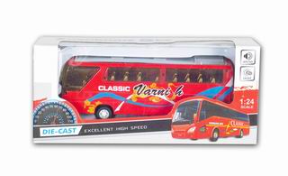DIE-CAST BUS W/LIGHT&MUSIC,