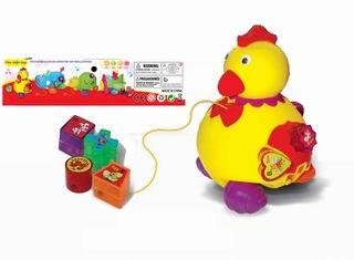 PULLING BUILDING BLOCK ANIMAL,