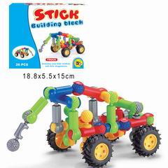STICK BUILDING BLOCK 26PCS,