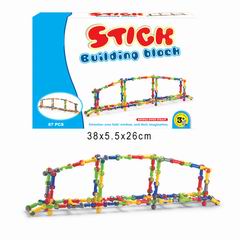 STICK BUILDING BLOCK 87PCS,