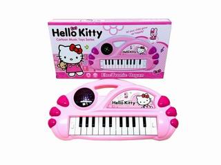 HELLO KITTY ELECTRONIC ORGAN W/3D LIGHT&MUSIC,