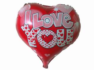 18INCH I LVOE YOU BALLOON,