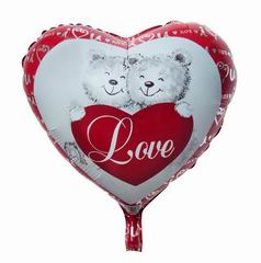19INCH BLACK BEAR BALLOON,
