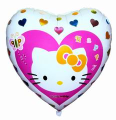 36INCH KITTY LOVER BALLOON,