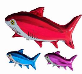 ALUMINUM SHARK BALLOON,
