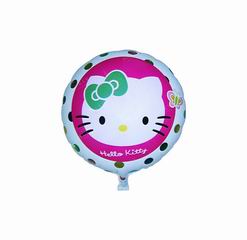 18INCH ROUND KITTY BALLOON,
