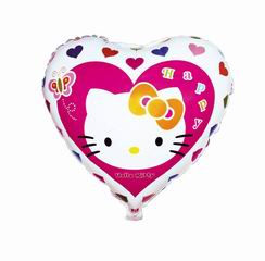 ALUMINUM KITTY LOVER BALLOON,