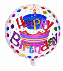 ALUMINUM BIRTHDAY BALLOON,