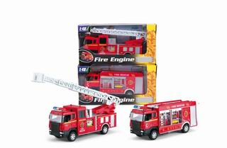 1:48 PULLBACK FIRE ENGINE W/SOUND,