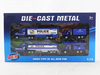 ALLOY POLICE SET,