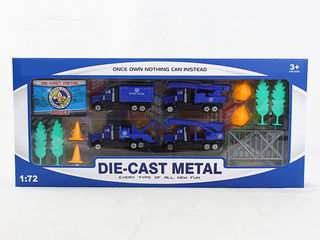 ALLOY POLICE SET,