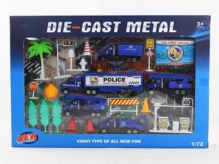 ALLOY POLICE SET,
