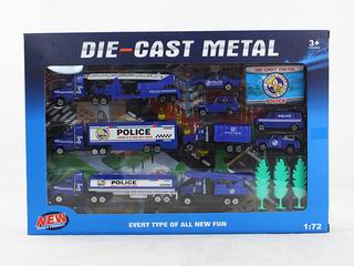 ALLOY POLICE SET,