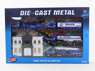 ALLOY POLICE SET,