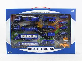 ALLOY POLICE SET,