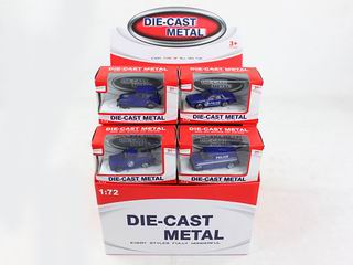 METAL POLICE CAR,