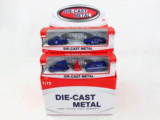 METAL POLICE CAR,