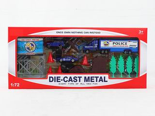 ALLOY POLICE SET,