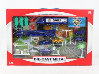 ALLOY POLICE SET,
