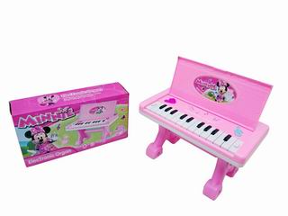 ELECTRONIC ORGAN W/HIGHT&MUSIC,
