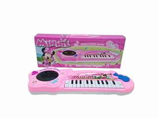 MINNY ELECTRONIC ORGAN W/3D LIGHT & MUSIC,