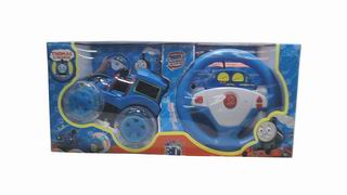 3D TIP LORRY W/LIGHT & STEERING WHEEL,
