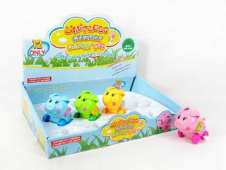WIND UP PIG 12PCS,