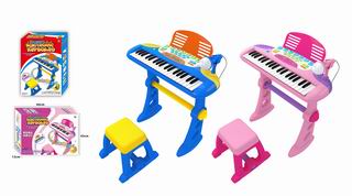 ELECTRONIC ORGAN W/MICROPHONE,