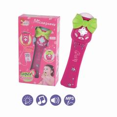 MICROPHONE W/LIGHT & MUSIC,