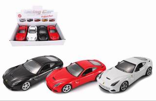 F12 1：24 DIE-CAST MODELS W/BATTERY W/LIGHT & MUSIC 4PCS,