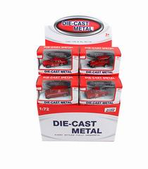METAL FIRE TRUCK 24PCS,