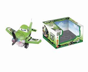 R/C 2 CHANNEL PLANE W/LIGHT & MUSIC,