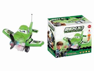 R/C 2 CHANNEL PLANE W/LIGHT & MUSIC,