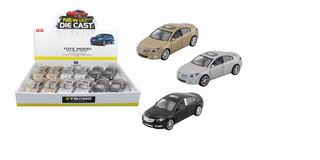 CAR W/LIGHT & MUSIC & BATTERY 12PCS,